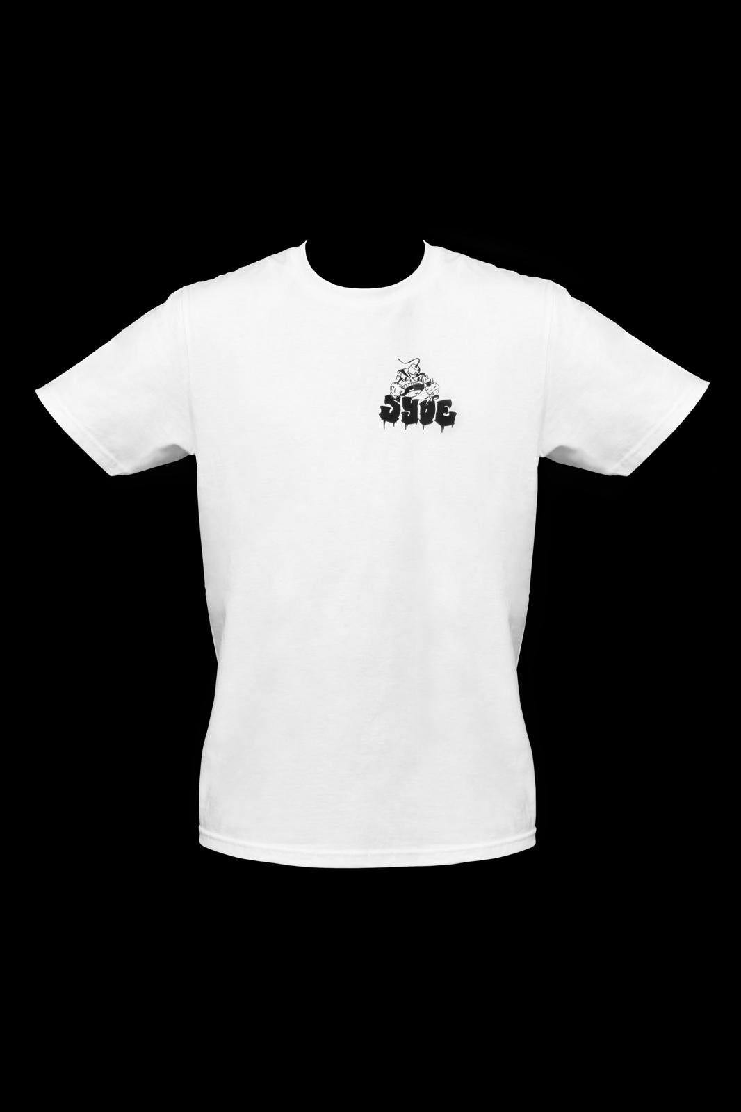 STREET BOMBER white short-sleeved tee