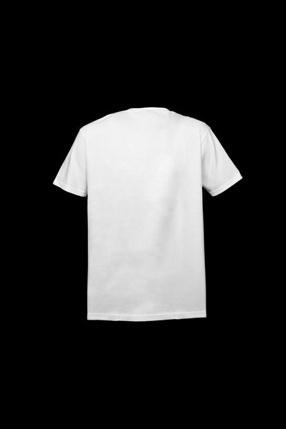 SYDE RECORDS white short-sleeved tee